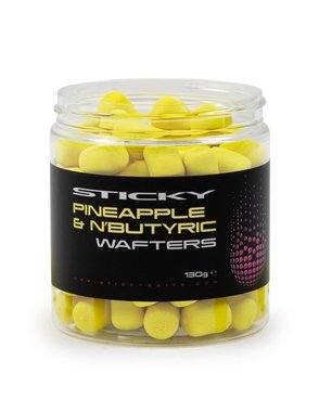Sticky Baits Pineapple & N’Butyric Wafters 130g неутрални дъмбели