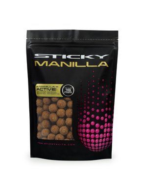Sticky Baits Manilla ACTIVE 1kg 20mm протеинови топчета с разтворимо покритие
