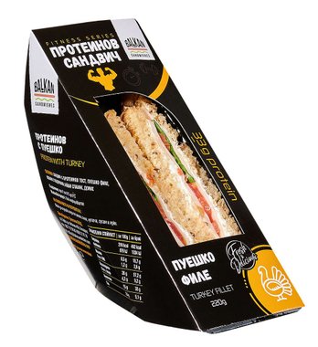 Протеинов сандвич Balkan