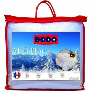 Олекотена завивка от пух и пера Dodo Natural Mont Blanc 70% гъши и патешки пух 30% пера 240x220см олекотено одеяло Голяма двойна естествена Зимна завивка