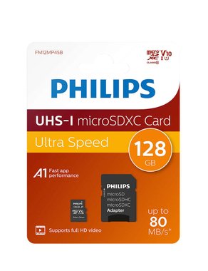 MicroSD карта с адаптер Philips