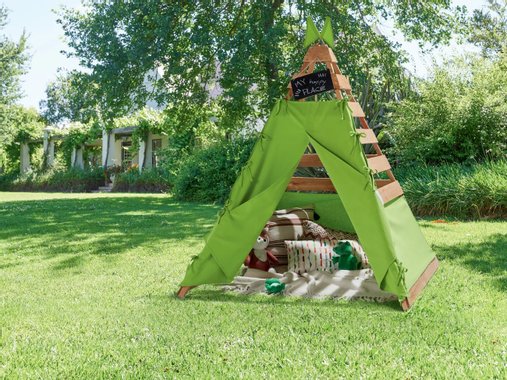 Дървена палатка за игра