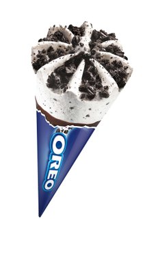 Сладолед във фунийка Oreo