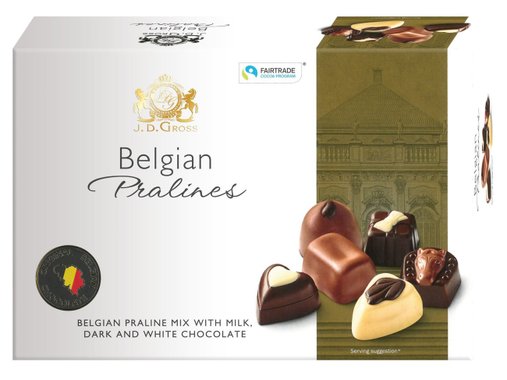 Белгийски бонбони с пълнеж