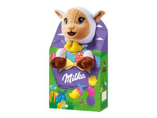 Milka Плюшена играчка с шоколадови лакомства