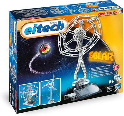 Метален конструктор 3в1 Eitech 00078 Solar детска играчка за сглобяване 