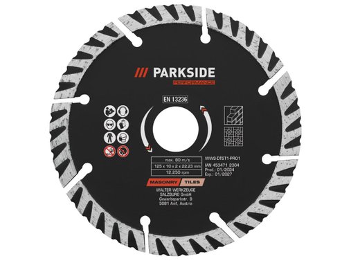 Parkside Performance® Диск за ъглошлайф