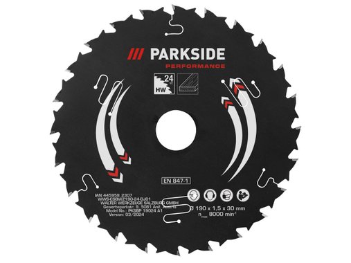 Parkside Performance® Диск за настолен циркуляр