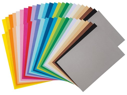 Crelando® Цветна хартия или цветни картони