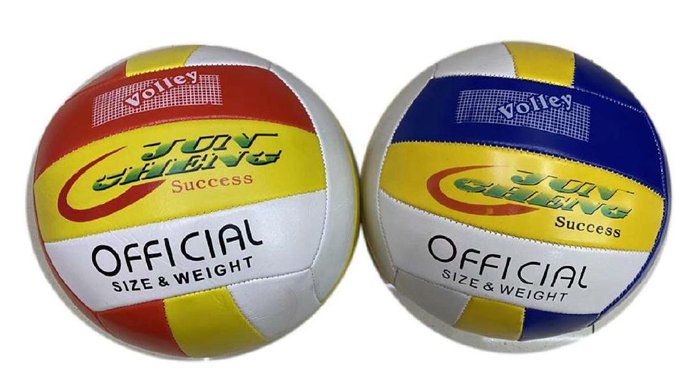 Волейболна топка, цветна 312852