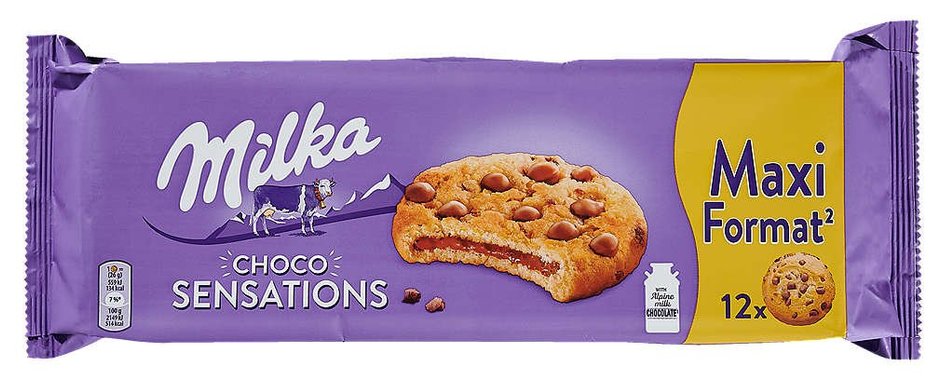 Бисквити Choco Sensations Milka