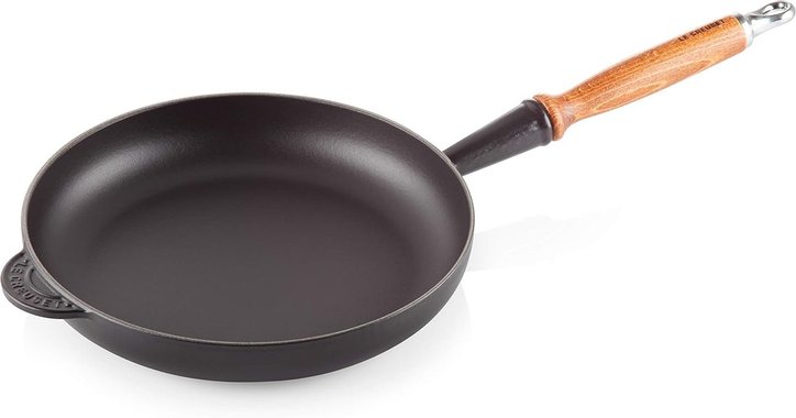 Чугунен тиган Le Creuset 20058280000460 28см Чугунен емайлиран тиган дървена дръжка