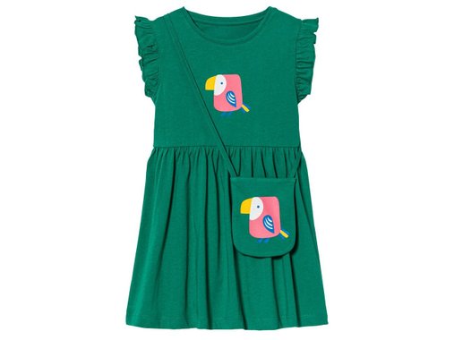 Lupilu® Комплект рокля и чанта за момичета