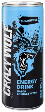 Енергийна напитка Crazy Wolf