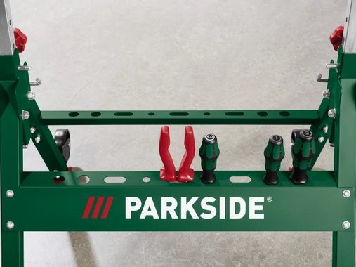 Parkside® Мобилна сгъваема маса за заваряване
