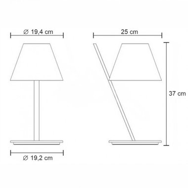 Настолна лампа Artemide La Petite 1751020A Led осветление осветително тяло