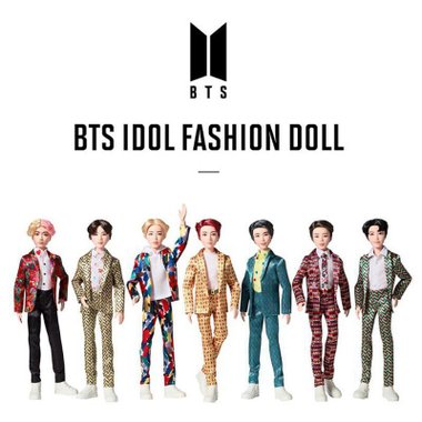 Кукла Mattel GKC93 Idol Jimin BTS 29 см фигурка Джимин БТС колекционерска кукла