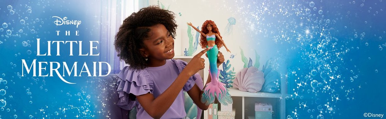 Кукла русалка Ариел Mattel HMX22 Disney The Little Mermaid Ariel 30 см колекционерска кукла малката русалка 