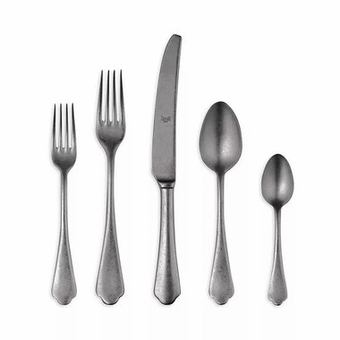 Прибори за хранене Mepra Dolce Vita 106422075 75 части Pewter Silver комплект прибори вилица нож лъжица