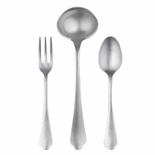 Прибори за хранене Mepra Dolce Vita 106422075 75 части Pewter Silver комплект прибори вилица нож лъжица