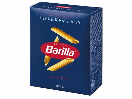 Barilla Пене Ригате или спагети