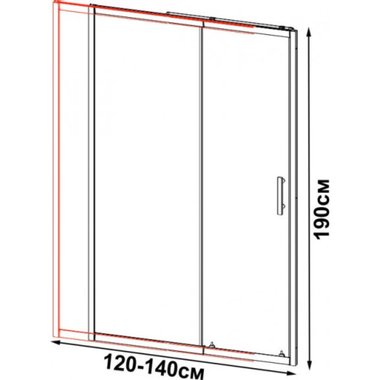 ПРЕГРАДЕН ПАРАВАН 120-140X190 МАТ IC