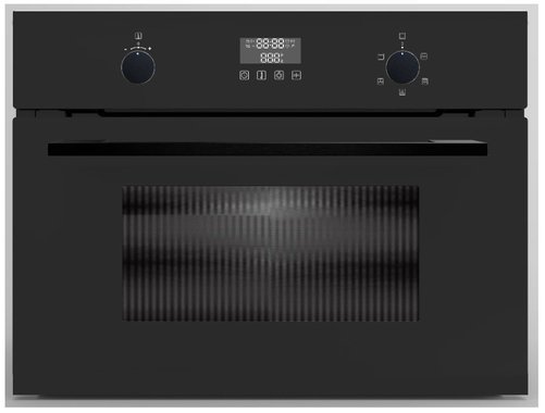 Комбинирана микровълнова фурна за вграждане Exquisit EBM4542BL Black 43л 2850W конвекция и грил 