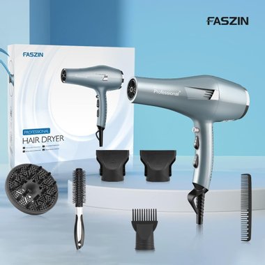 Сешоар Faszin S200 IN11-B002 2500W професионален уред с приставки