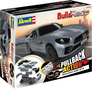 Конструктор макет Revell 23152 Build N Race Mercedes AMG GTR 1:43 Сглобяем модел Колекционерска кола 