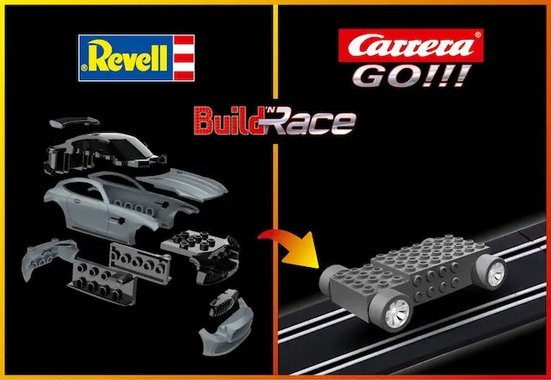 Конструктор макет Revell 23152 Build N Race Mercedes AMG GTR 1:43 Сглобяем модел Колекционерска кола 