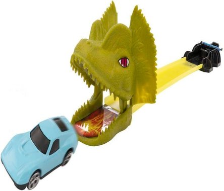 Състезателна писта Teamsterz Turbo City ‎GG00996 Dino Attack Trackset Писта с 2 коли колички