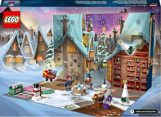 Конструктор Lego 76418 Harry Potter Advent calendar 2023 Коледен календар Хари Потър 227 части 