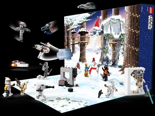 Конструктор Lego 75340 Star Wars Advent Calendar 2022 329 части Коледен календар Лего Междузвездни войни 