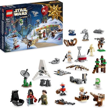 Конструктор Lego 75366 Star Wars Advent Calendar 2022 320 части Коледен календар Лего Междузвездни войни