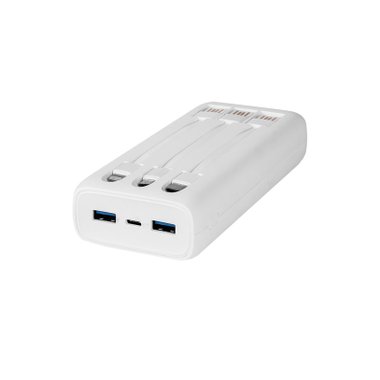 ВЪНШНА БАТЕРИЯ  TTEC PowerSlim Trio 20 Ah White