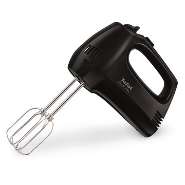 Миксер TEFAL QUICK MIX HT310838 2 БЪРКАЛКИ И 2 КУКИ ЗА ТЕСТО  ЧЕРЕН