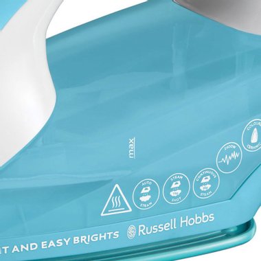 Ютия RUSSELL HOBBS LIGHT & EASY BRIGHTS AQUA 26482-56 СИНЯ  2400.0 W, 240.0 ml