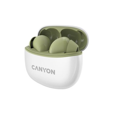 True wireless слушалки CANYON CNS-TWS5GR GREEN  БЕЗЖИЧНА ВРЪЗКА, GREEN