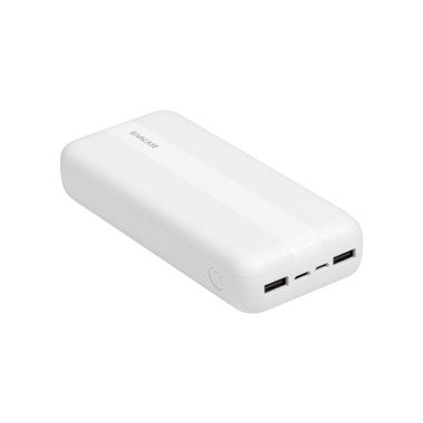 ВЪНШНА БАТЕРИЯ  RIVA CASE VA2081 20000 mAh White