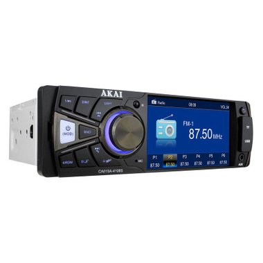 Авто Ресийвър AKAI CA015A-4108S  BLUETOOTH, 4 X 25 W, USB