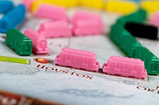 Части за настолна игра Ticket to Ride Play Pink 14991 Семейна игра Разширение към игра Билет за пътуване 