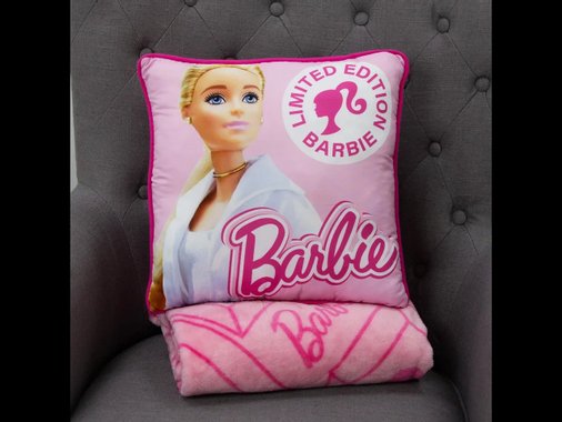 Barbie® Комплект одеяло и възглавницa