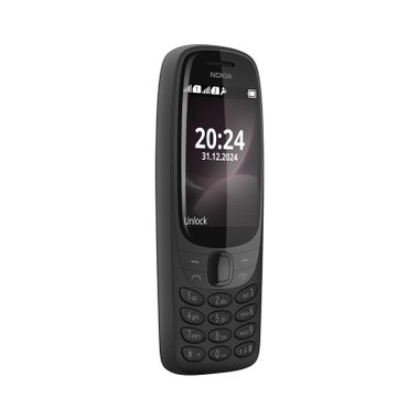 Мобилен телефон GSM  NOKIA 6310 2024 DUAL BLACK  2.80 ", ЗАДНА КАМЕРА 0.3 MPx