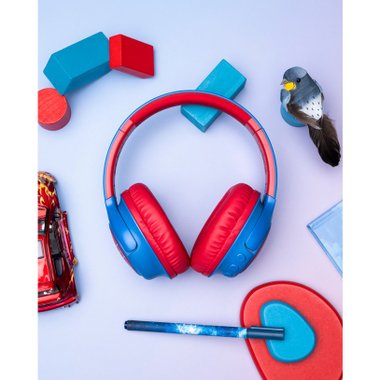 Стерео слушалки POWERLOCUS BOBO KIDS BLUE/RED