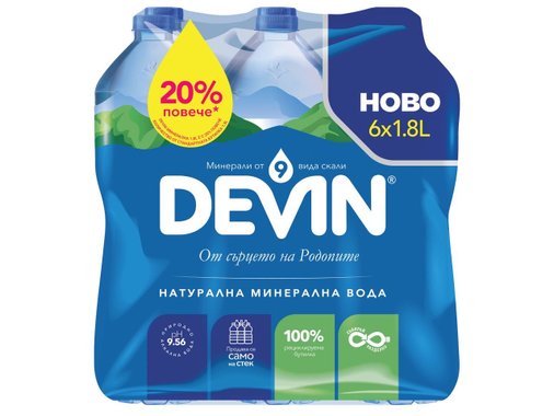 Devin Минерална или изворна вода