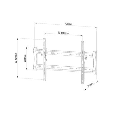 TV Стойка  VIVANCO 37975  ЧЕРЕН