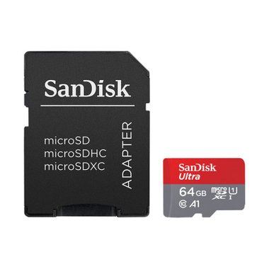 Карта памет SANDISK ULTRA 64 GB  КЛАС 10 А1