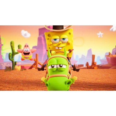 Игра SPONGEBOB SQUAREPANTS THE  COSMIC SHAKE  PLAYSTATION 4  PS4