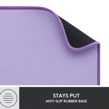 Подложка за мишка 700x300x2 mm LOGITECH Desk Mat LAVENDER 956-000054 с основа против хлъзгане