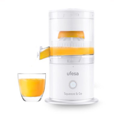 Сокоизстисквачка и Цитруспреса UFESA SQUEEZE & GO WH.  45 W, БЯЛ, 220.00 ml